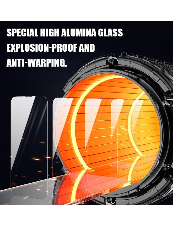 Beyond iPhone 14 Pro Max Screen Protector with Holder, Bubble Free Auto Dust Elimination Installation Kit, Anti Fingerprint Anti Fingerprint (Clear) - Image 4