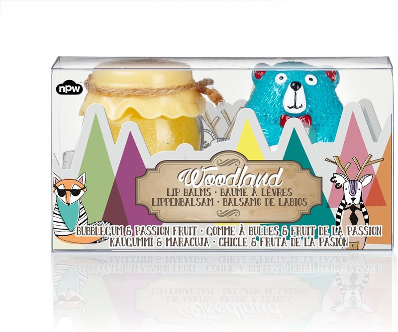 بلسم الشفاه دب الغابة ووعاء العسل