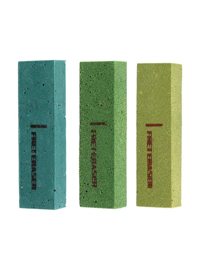 Guitar Fret Eraser Super Fine Grit Fret Polishing Trimming Rubber Block Cleaning Tool