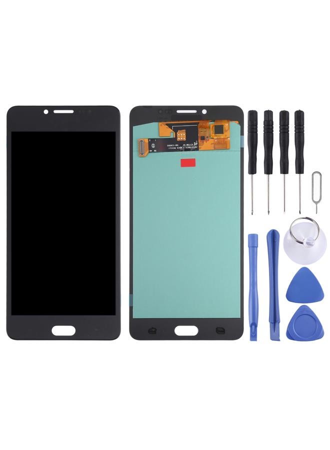 erorex Replacement OLED Material LCD Screen and Digitizer Full Assembly for Samsung Galaxy C9 Pro SM-C9000/C900 Black - Image 2