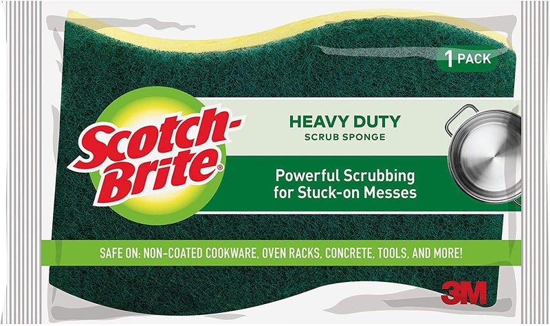 3M HeavyDuty Kitchen Scrub Sponge No Size - Image 2