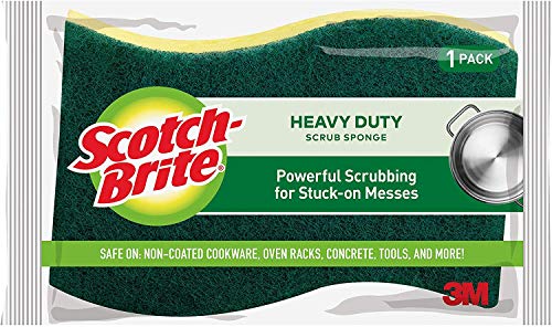 3M HeavyDuty Kitchen Scrub Sponge No Size - Image 1