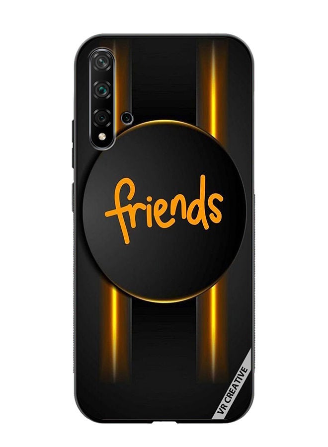 VR CREATIVE Protective Case Cover For Huawei Nova 5T Friends Design Multicolour - Image 1