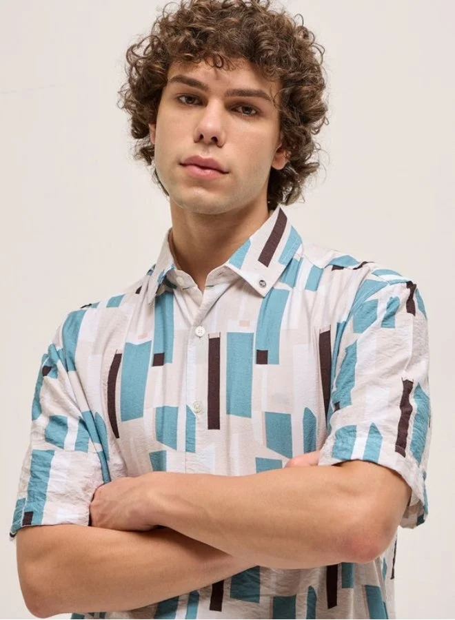 Men's Shirt for Casual and Formal Wear | Classic Button-Down Style for Office, Daily Use, Travel, Events & All-Season Outfits | Versatile & Stylish Wardrobe Essential for Every Occasion