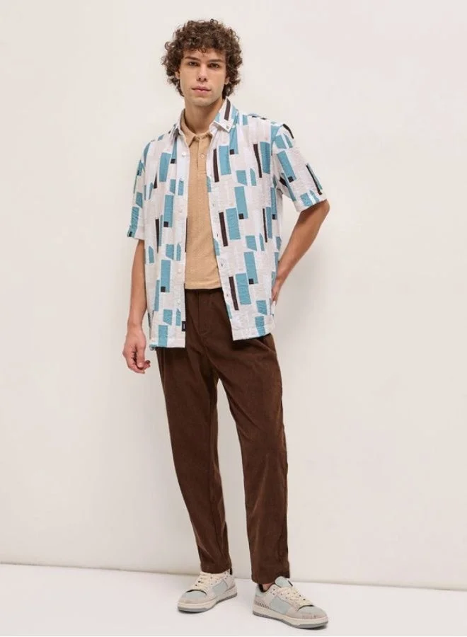 The Bear House  Men's Shirt for Casual and Formal Wear | Classic Button-Down Style for Office, Daily Use, Travel, Events & All-Season Outfits | Versatile & Stylish Wardrobe Essential for Every Occasion for Men | Best Price UAE