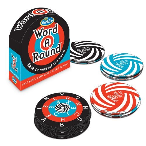ThinkFun Word A Round Game Engaging Vocabulary Builder for Teens and Adults QuickPaced Word Identification Educational Fun Recognized for Excellence in Play and Language Advancement - Image 1