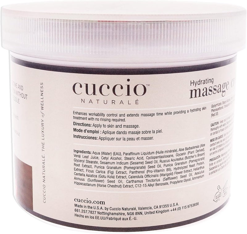 Cuccio Naturale Hydrating Massage Crème with Pomegranate & Fig - 750g - Image 2