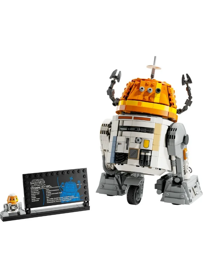 LEGO Star Wars Tm Chopper (C1-10P)™ Astromech Droid 75416 (1039) Pieces