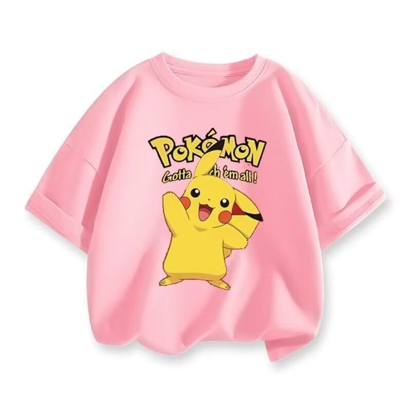 Children'S Short-Sleeved T-Shirt Boys Summer Medium And Large Kidsren'S Girls Loose Fashion Half-Sleeved Kidsren'S Clothing T-Shirt - Image 1