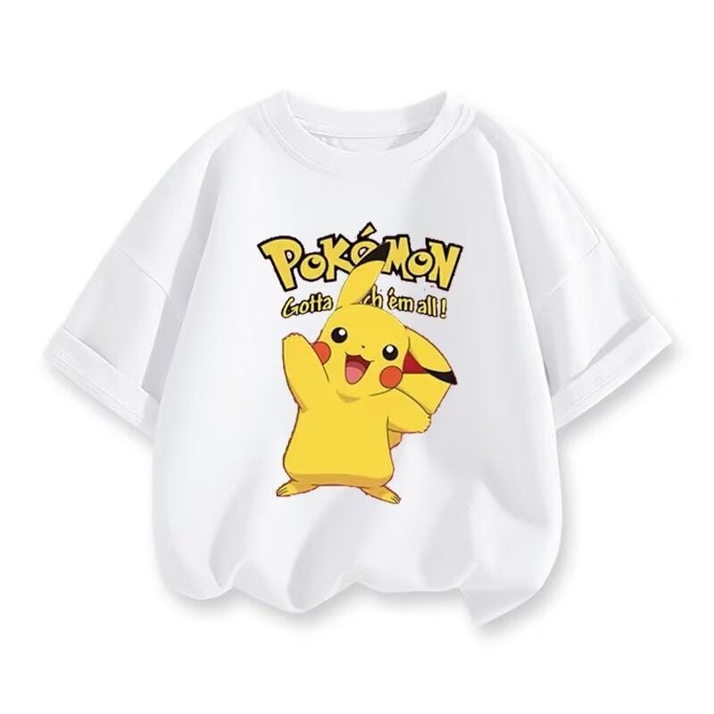 Children'S Short-Sleeved T-Shirt Boys Summer Medium And Large Kidsren'S Girls Loose Fashion Half-Sleeved Kidsren'S Clothing T-Shirt - Image 2