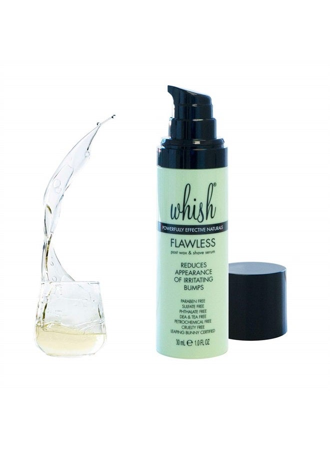 Whish Flawless Post Wax & Shave Serum, 1 Fl Oz After Shave Bottle - Image 2
