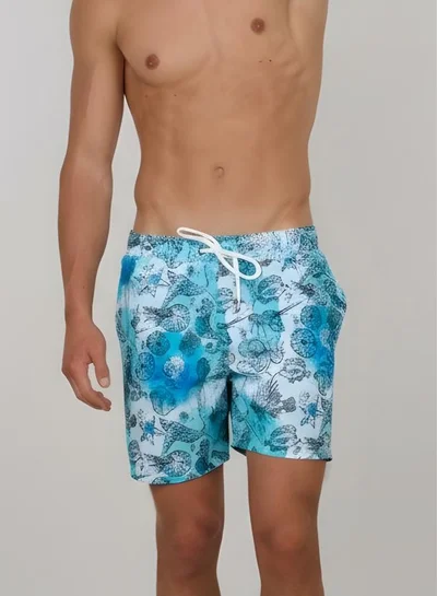 Just Nature Swim Shorts Fresh Ocean