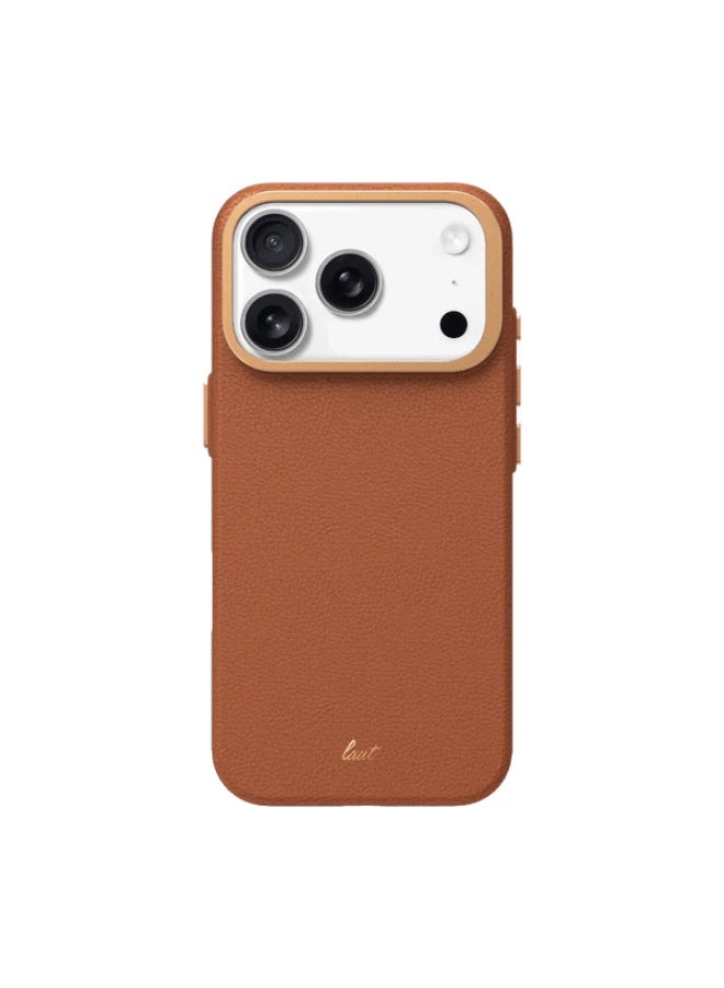 لوت جراب Laut LUXEDGE لهاتف iPhone 17 Pro - بني فاخر - Image 1