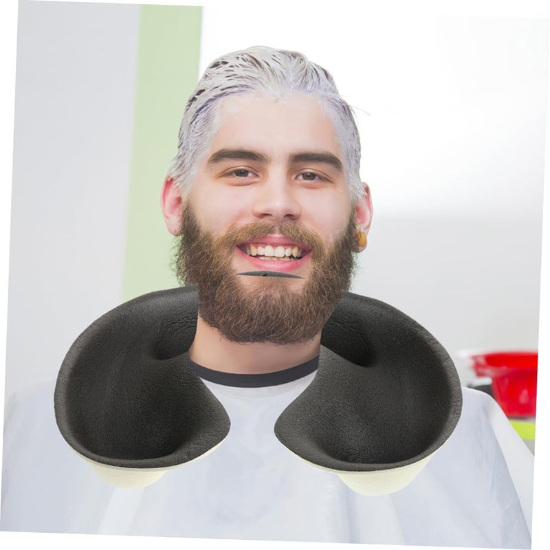 Hair Salon Neck Tray Set 2pcs Sponge Hair Perming Containers Shoulder Catcher Sturdy Shampoo Tray for Salon Use - Image 5