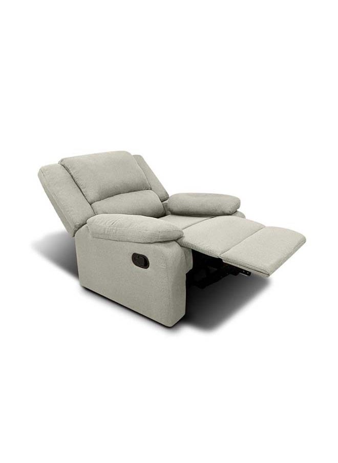 BACK COMFORT Sitella Fix Recliner Chair – Comfortable Design with Fixed Motion, 1-Year Warranty, Grey Color  - Image 3