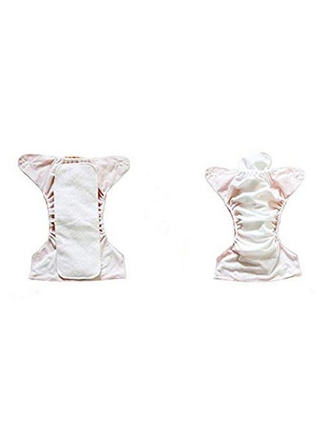 Alya 2 Layered White Microfiber Nappy Inserts Liners Reusable & Washable Cloth Diaper Nappy Inserts For Infants Toddlers (03 Years) (Pack Of 10) - Image 5