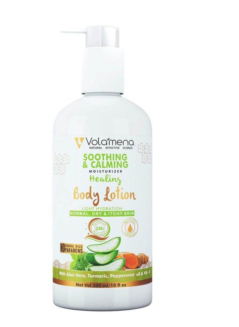 VOLAMENA WITH DEVICE soothing calming and healing body lotion 300ML - Image 1