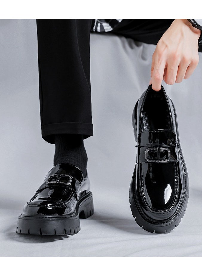 Warrior - Versatile Retro Casual Leather Shoes - Image 1