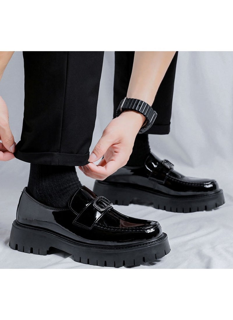 Warrior - Versatile Retro Casual Leather Shoes - Image 1