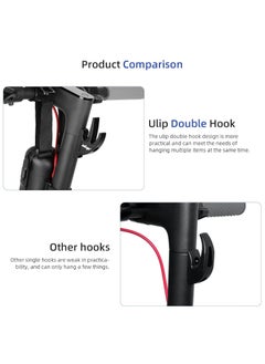 ULIP Scooter Double Front Hook Aluminum Carrying Hook Handy Hanger Hook For Scooter With M5 Screws For Xiaomi M365 Pro Mi3 1S Scooters  - Image 4