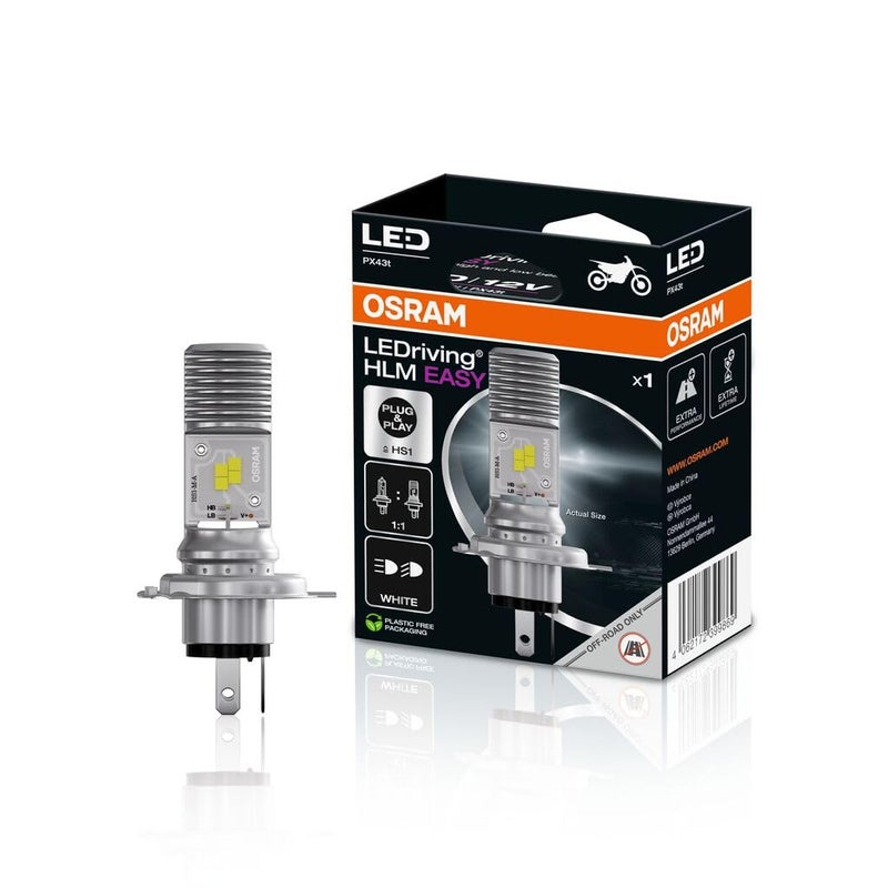 OSRAM LEDriving HLM Easy HS1 Motorcycle LED Headlight Lamp Cool White 6000K LED Crossing and Road Lamp for OffRoad Use Only Non ECE 1 Lamp - Image 2