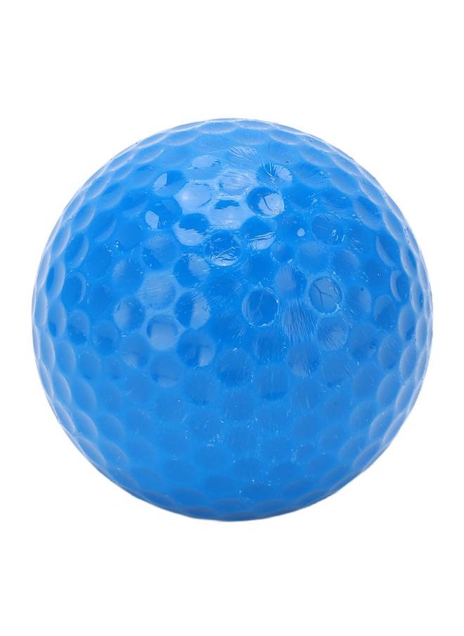 2 Layers Golf Floating Ball Float Water Range Outdoor Sports Golf Practice Training BallsDark Blue