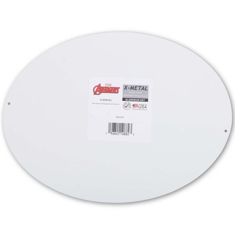 Open Road Brands Marvel Captain America Dimensional Shield Metal Sign - Fun Captain America Wall Art for Home - Image 3