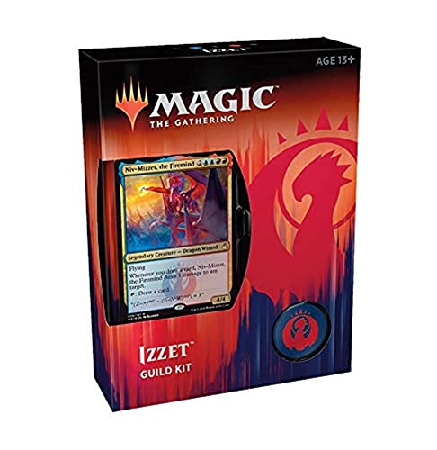 MtG Guilds of Ravnica Izzet Guild Kit 60 card deck Alternate Art NivMizzet the Firemind - Image 1