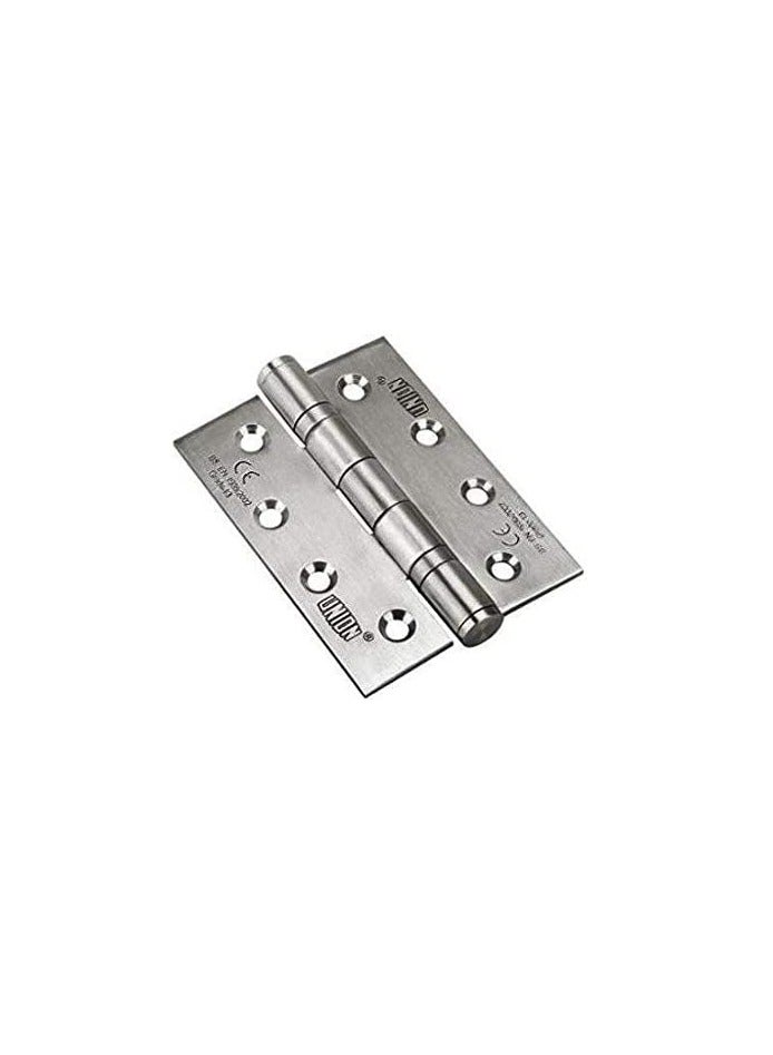 Assa Abloy Union UK Grade 13 Stainless Steel Bearing Hinges 1 Pair Packet  - Image 1