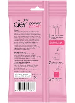 Godrej Aer Power Pocket Bathroom Fragrance Fresh Blossom 10g  - Image 2