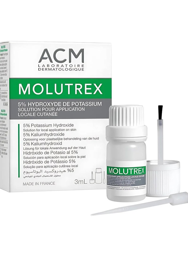 ACM Molutrex Solution For the Treatment Of Warts 3ml  - Image 1