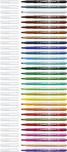 STABILO Medium Fiber-Tip Pen - STABILO power - Pack of 30 - Assorted Colors - Image 3
