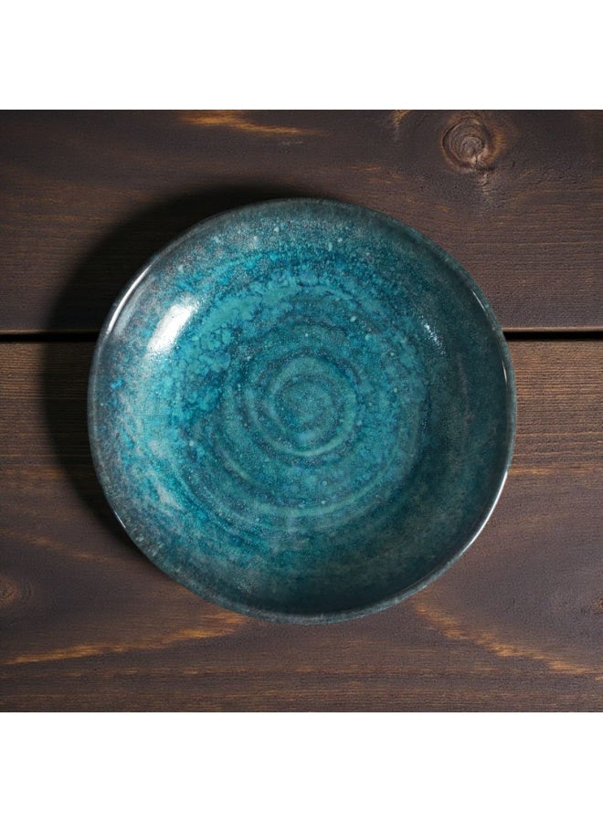 color zone pottery A ceramic and porcelain dish - oven and microwave safe. Withstands direct and indirect heat, flame or oven. - Image 1