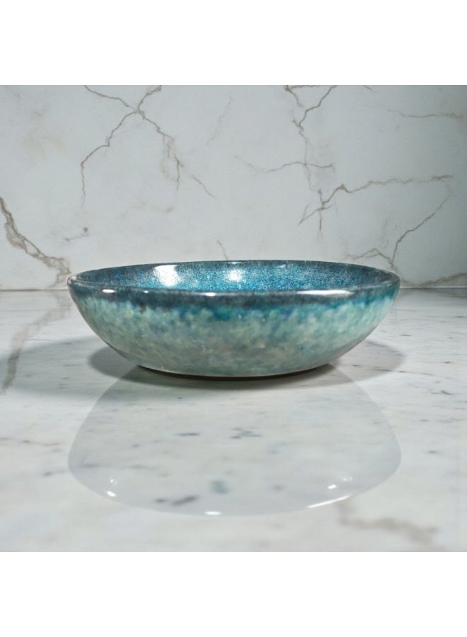 color zone pottery A ceramic and porcelain dish - oven and microwave safe. Withstands direct and indirect heat, flame or oven. - Image 2