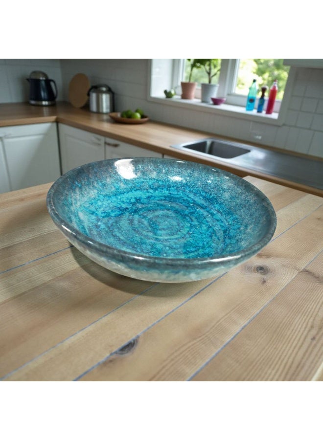 color zone pottery A ceramic and porcelain dish - oven and microwave safe. Withstands direct and indirect heat, flame or oven. - Image 3