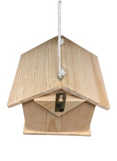 Generic Hanging Wooden Bird Feeder  - Image 4