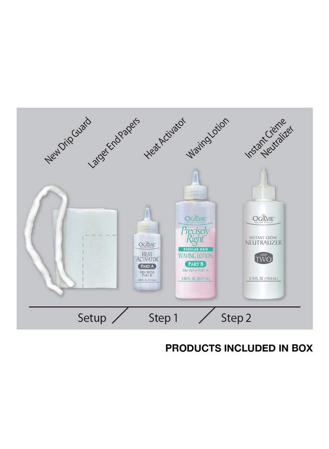 Ogilvie Salon Styles Home Perm The Original - For Color Treated, Thin, or Delicate Hair - 1 Application - Image 2