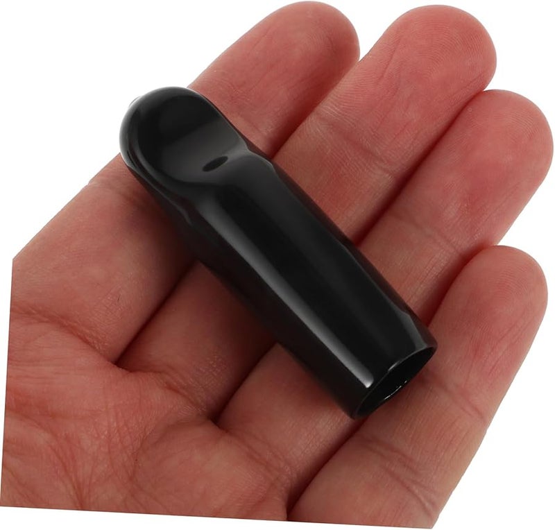 2pcs Reusable Black Plastic Beer Tap Protective Covers Caps for Kegs - Image 4