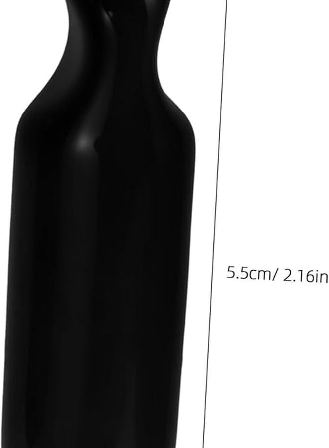 2pcs Reusable Black Plastic Beer Tap Protective Covers Caps for Kegs - Image 3