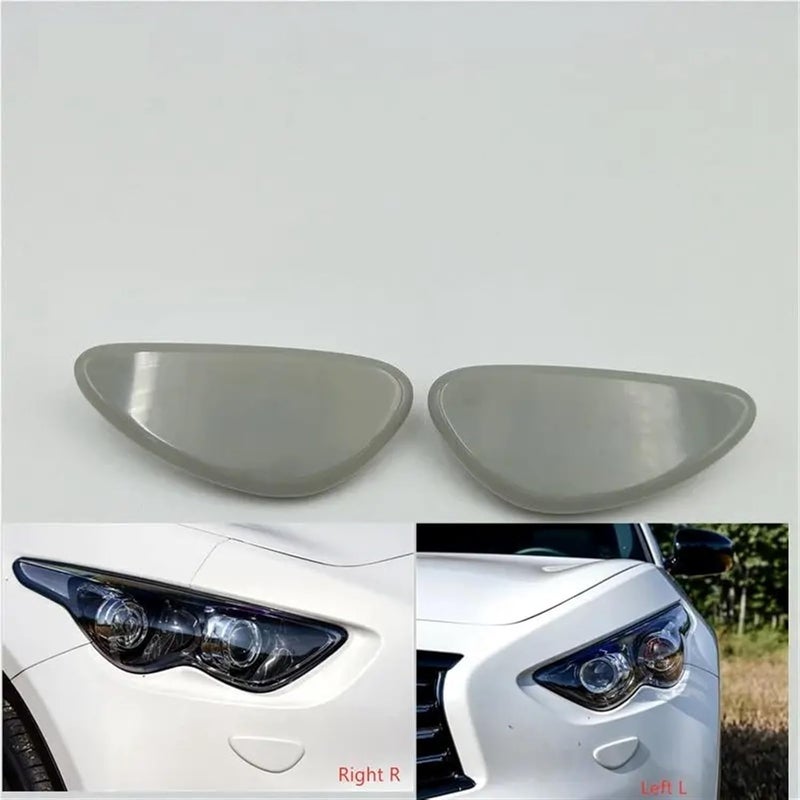 DEMULAX Headlight Washer Spray Nozzle Cover for Infiniti - Image 1