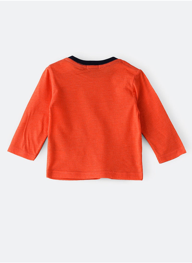 JAM - Knit t-shirt with print - Image 1