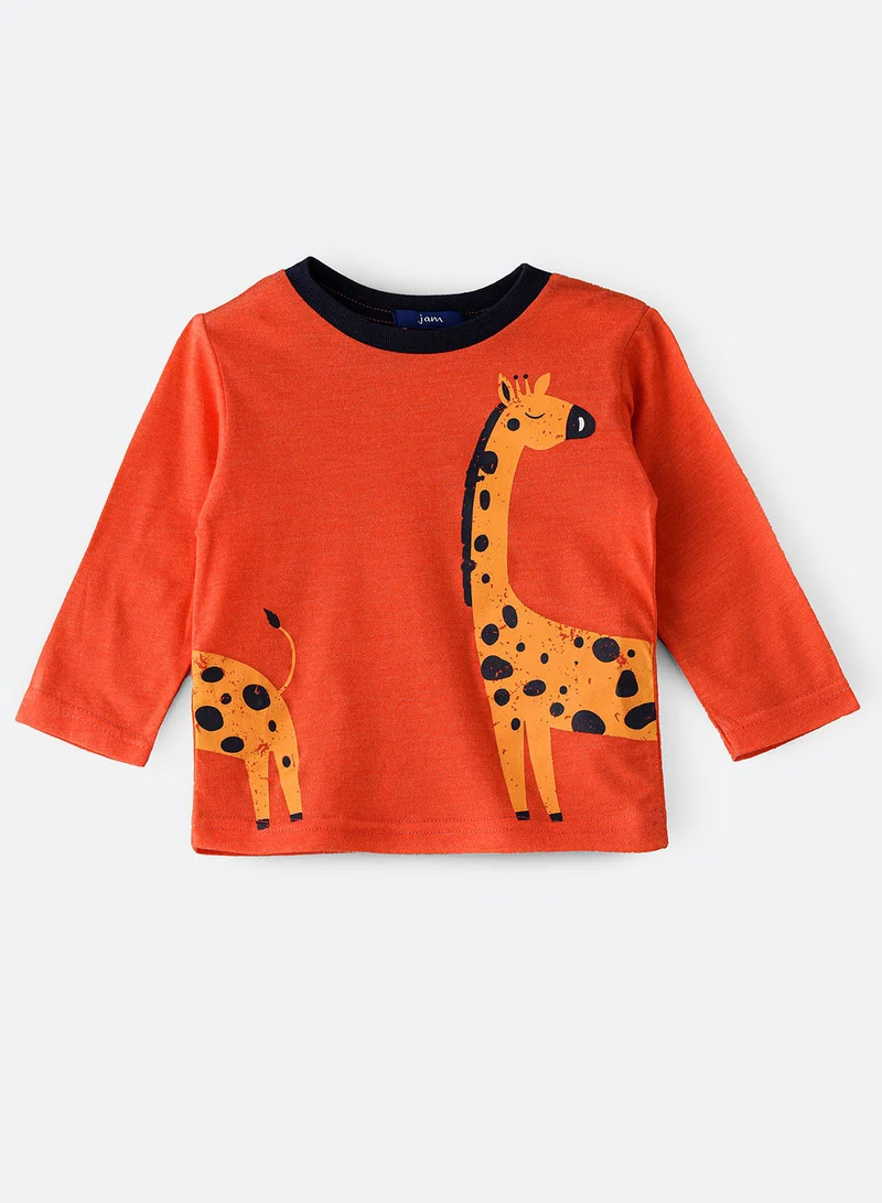 JAM Knit t-shirt with print