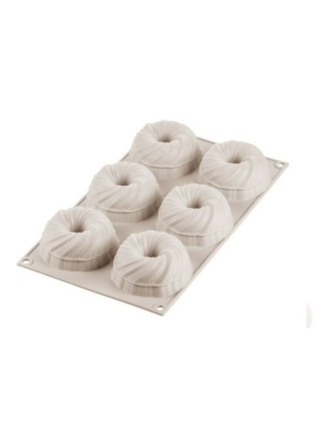 3D Mini Weave Mould Beige 7.5x7.5x3.5cm - Image 3