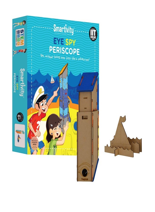 Smartivity Eye Spy Periscope For 6+ Years Boys and Girls, STEM, Learning, Educational and Construction Activity Toy Gift (Multi-Color) - Image 1