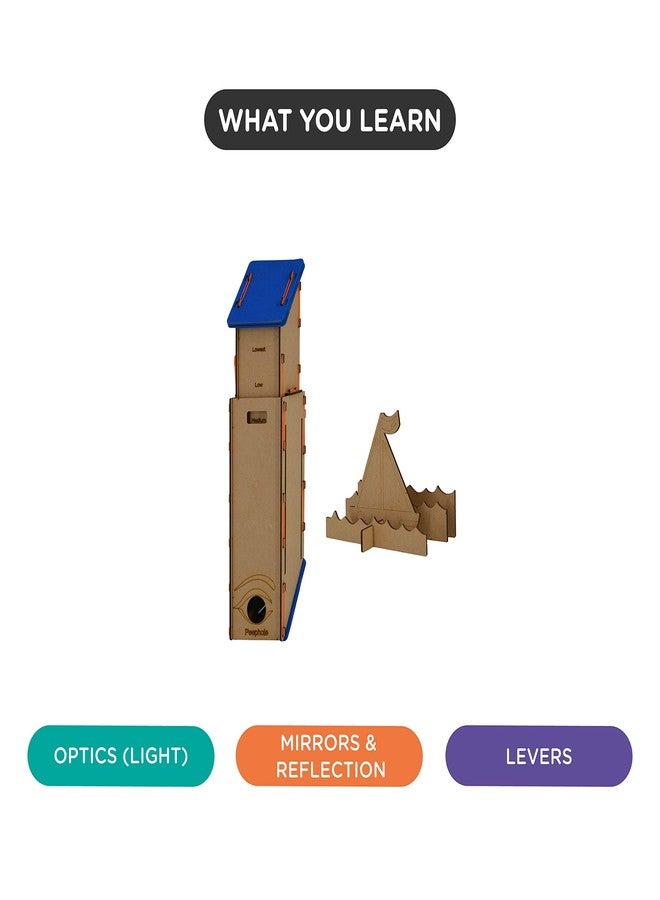 Smartivity Eye Spy Periscope For 6+ Years Boys and Girls, STEM, Learning, Educational and Construction Activity Toy Gift (Multi-Color) - Image 3