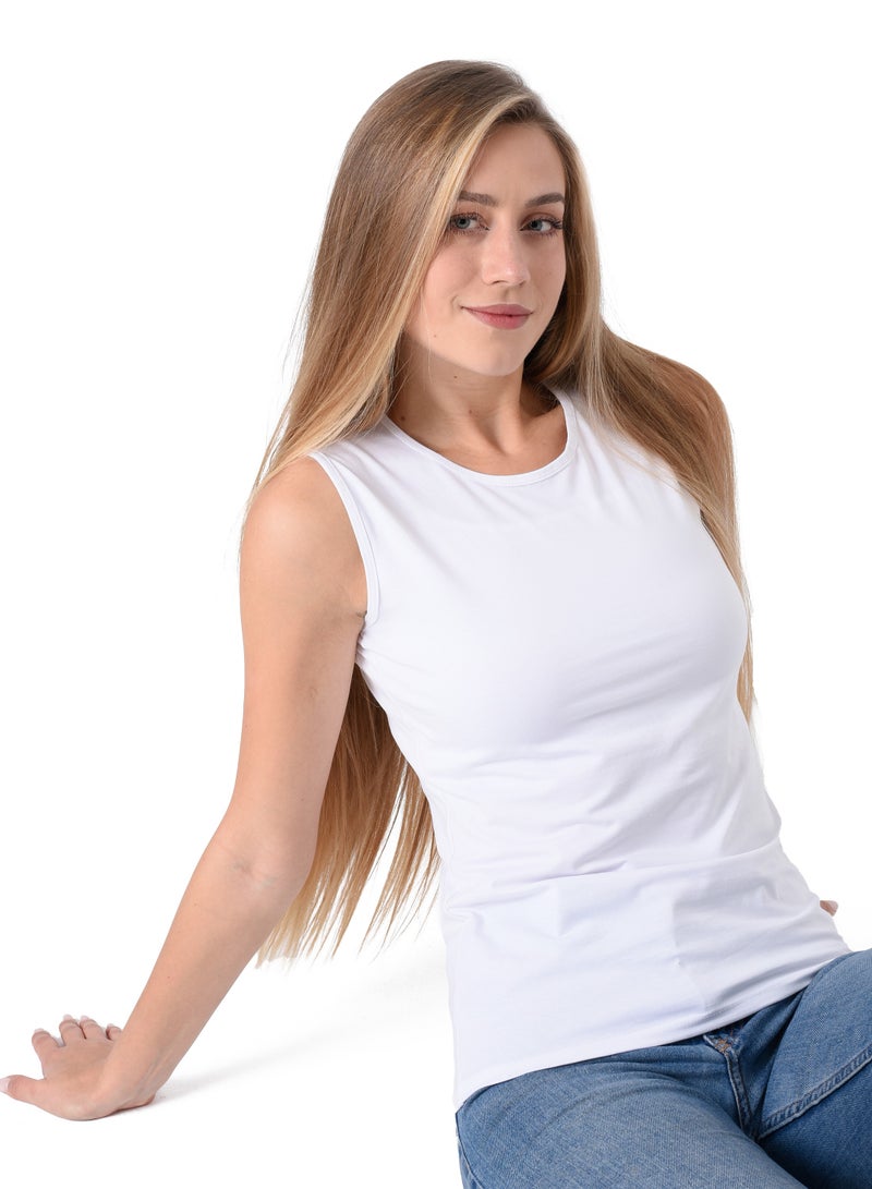 ميلك بدي كت توب عريض قطن - Image 2