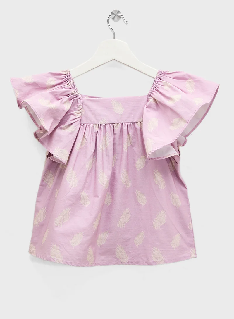 Ripples Girls Printed 2Pcs Set