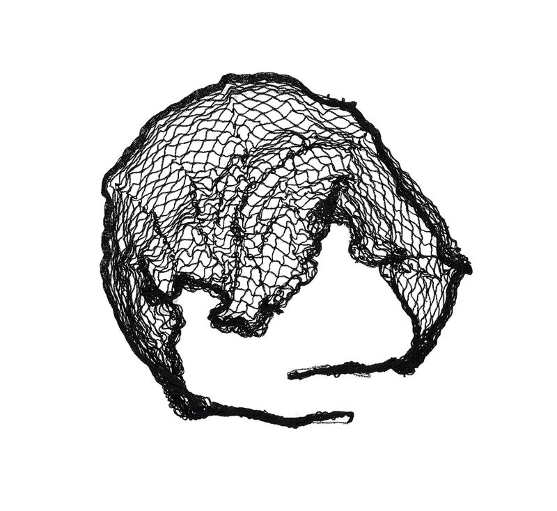 Diane Extra Large Cotton Triangle Hair Net for Salons, Home Styling, Curl Setting, Securing Hair in Place, and Protecting Hair While Drying or Sleeping - Image 2