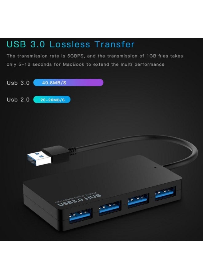 Splitter HUB 2.0 Extender One Drag Four Four Ultra-thin Type-C3.0USB HUB-Number Of Interfaces:Single-Port USB3.0 Private Model (bag)  - Image 3