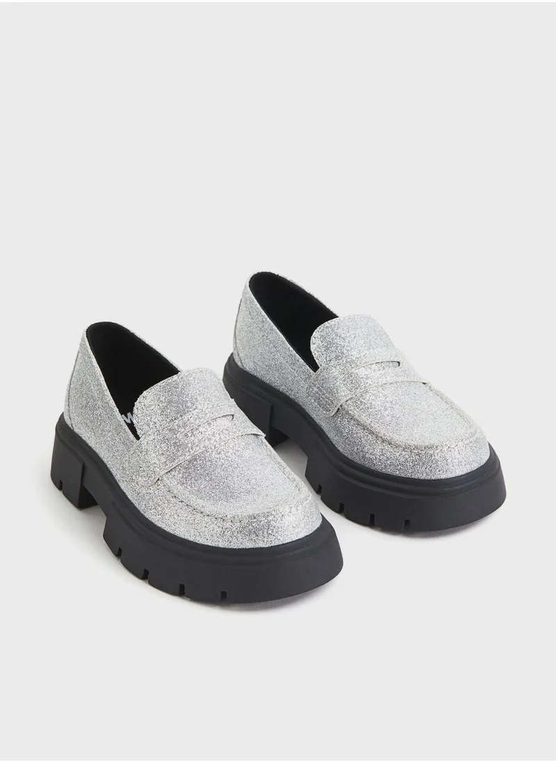 اتش اند ام Kids Shimmer Loafers